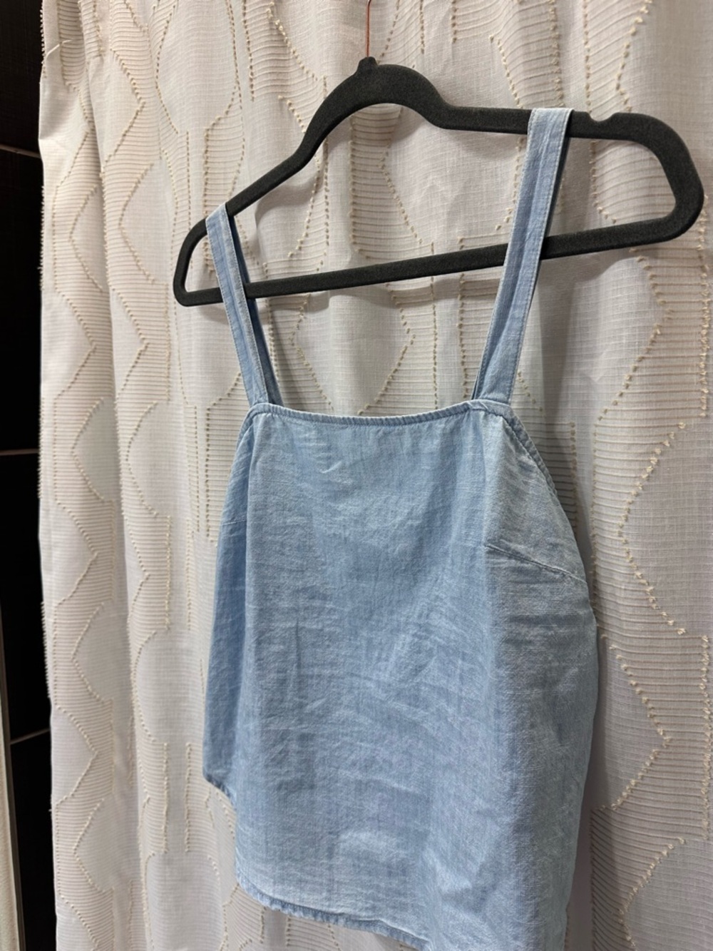 Light Blue Madewell Denim Top